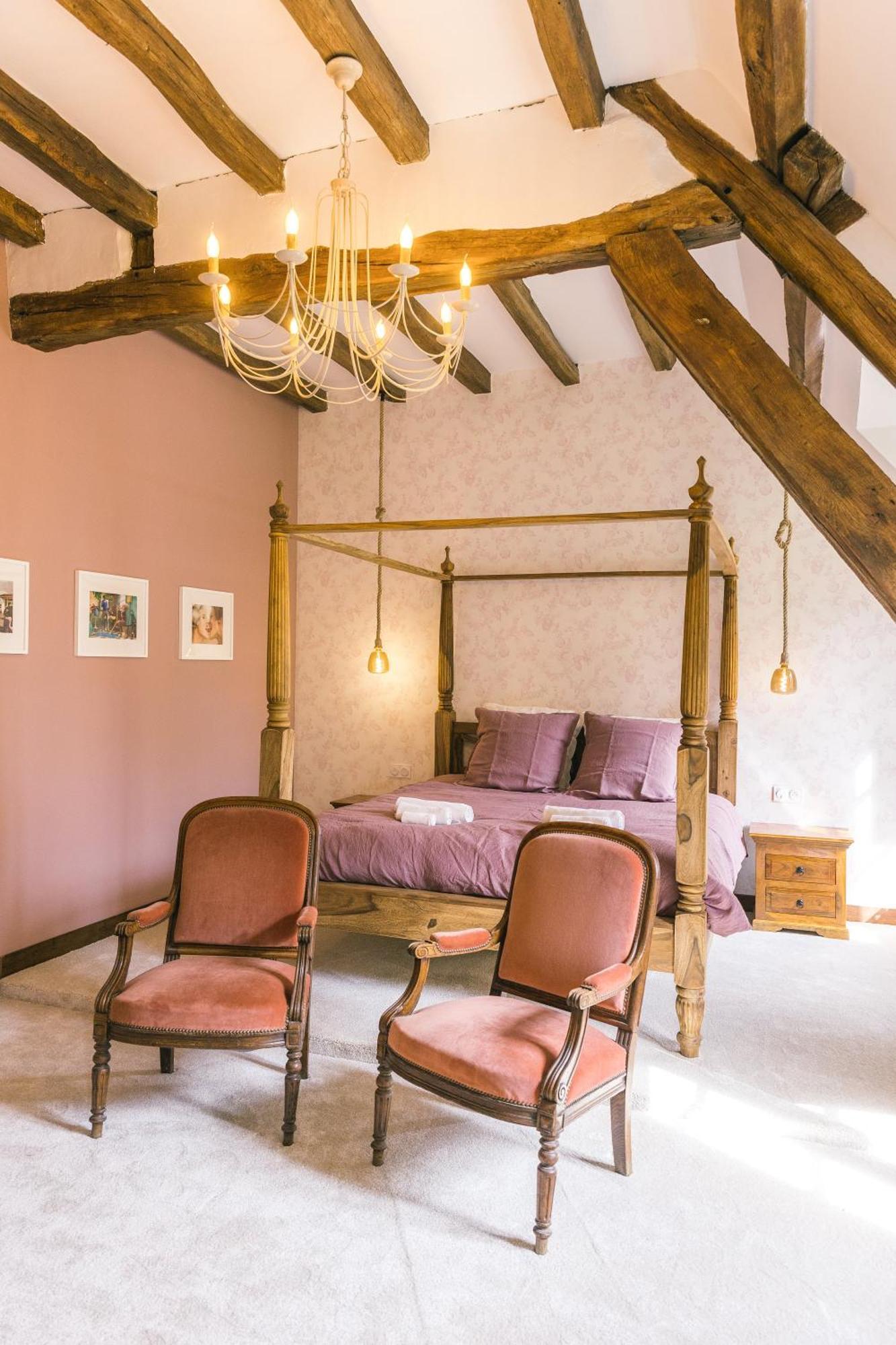 Maison D'Hotes Le Prieure Du Preux Sepeaux-Saint-Romain Ngoại thất bức ảnh